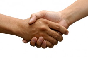 Pledge of Performance - People Shaking Hands